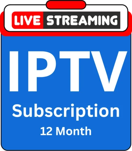 12-Month IPTV subscription